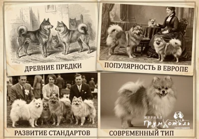 Померанский шпиц — история породы и особенности шерсти